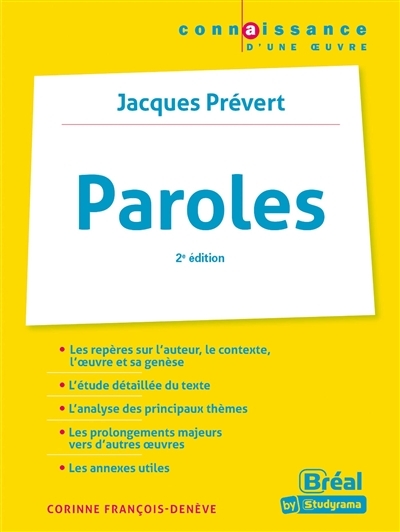 Paroles - Jacques Prévert (Poche)