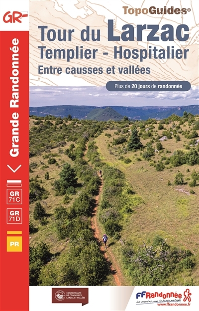 Tour du Larzac, Templier-Hospitalier - Entre causses et vallées (Broché)