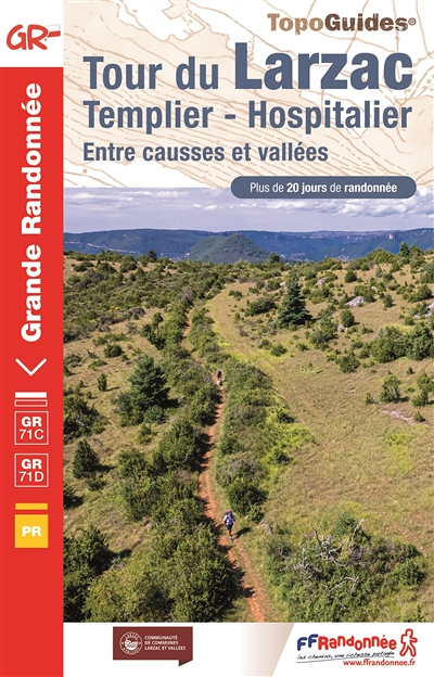 Tour du Larzac, Templier-Hospitalier - Entre causses et vallées (Broché)