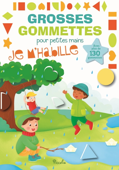 Je m'habille - Grosses gommettes pour petites mains (Jeunesse)