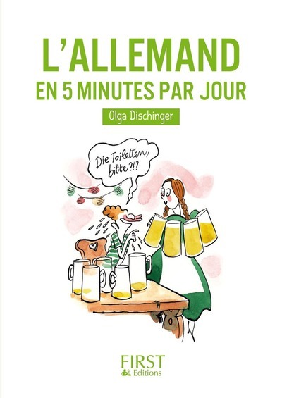 Le petit livre de - L'allemand en 5 minutes par jour (Broché)