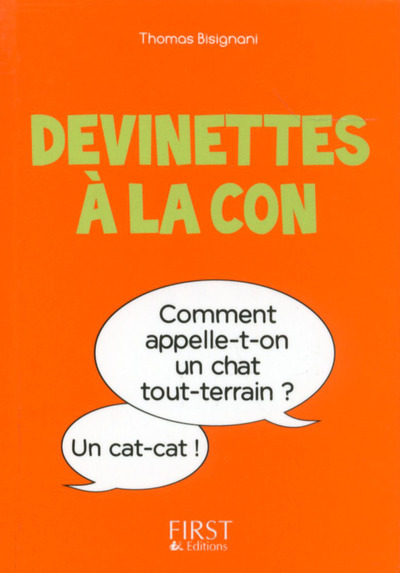 Petit Livre de - Devinettes à la con (Grand format)