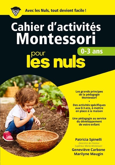Cahiers d'activités Montessori Pour les Nuls - 0-3 ans (Broché)