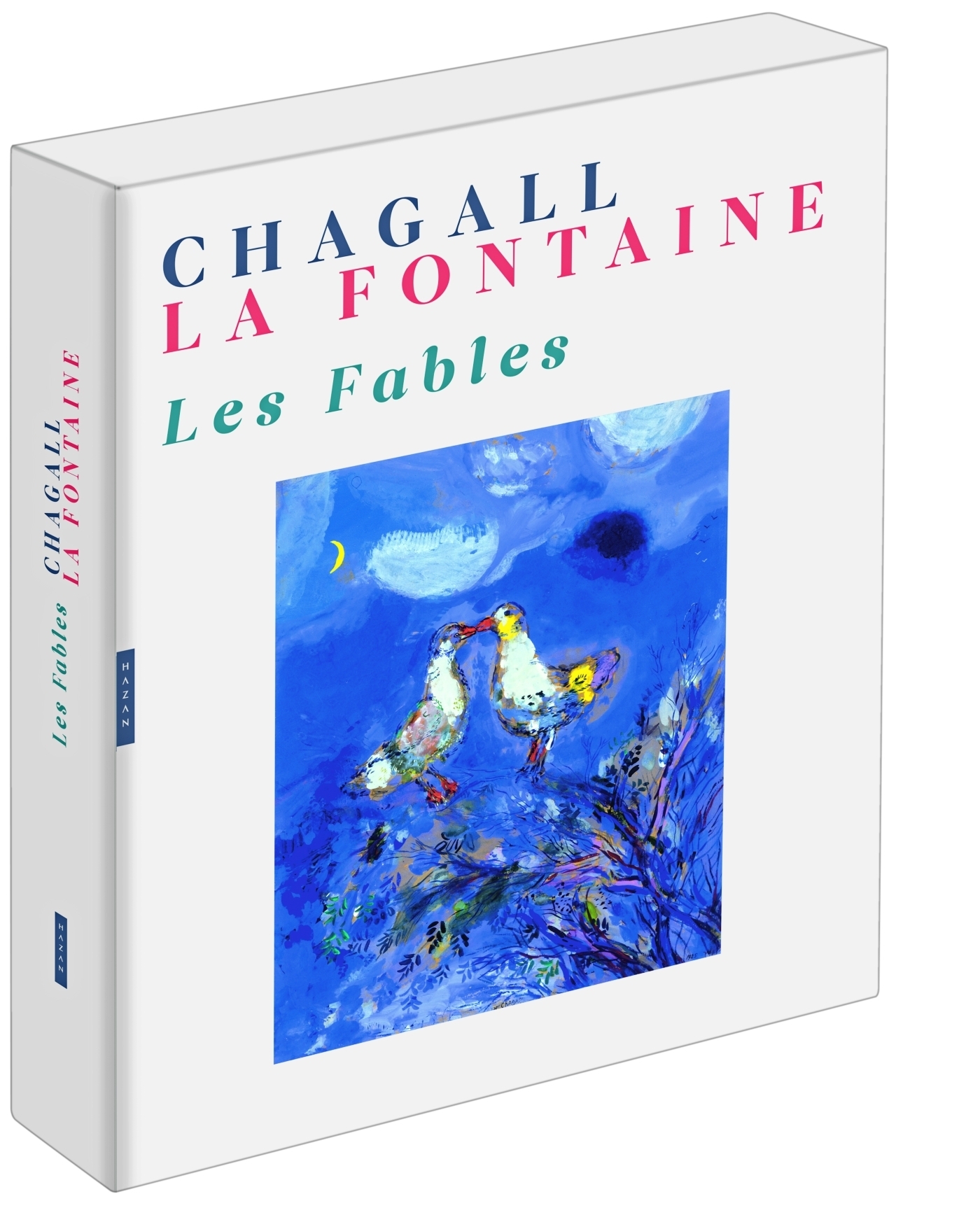 Les Fables de La Fontaine illustrées par Chagall (Coffret) (Coffret)