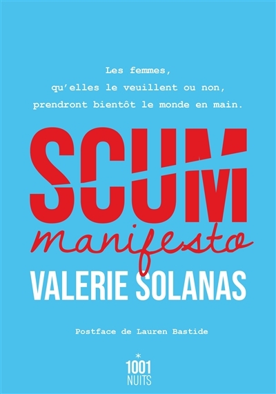 Scum Manifesto (Broché)