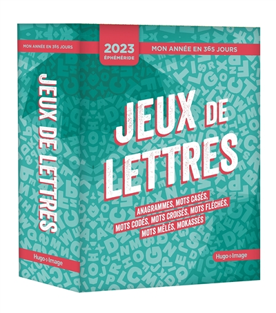 Mon année - 365 jeux de lettres 2023 (Etui)