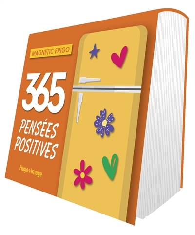 Magnétics Frigo - 365 pensées positives 2023 (Broché)