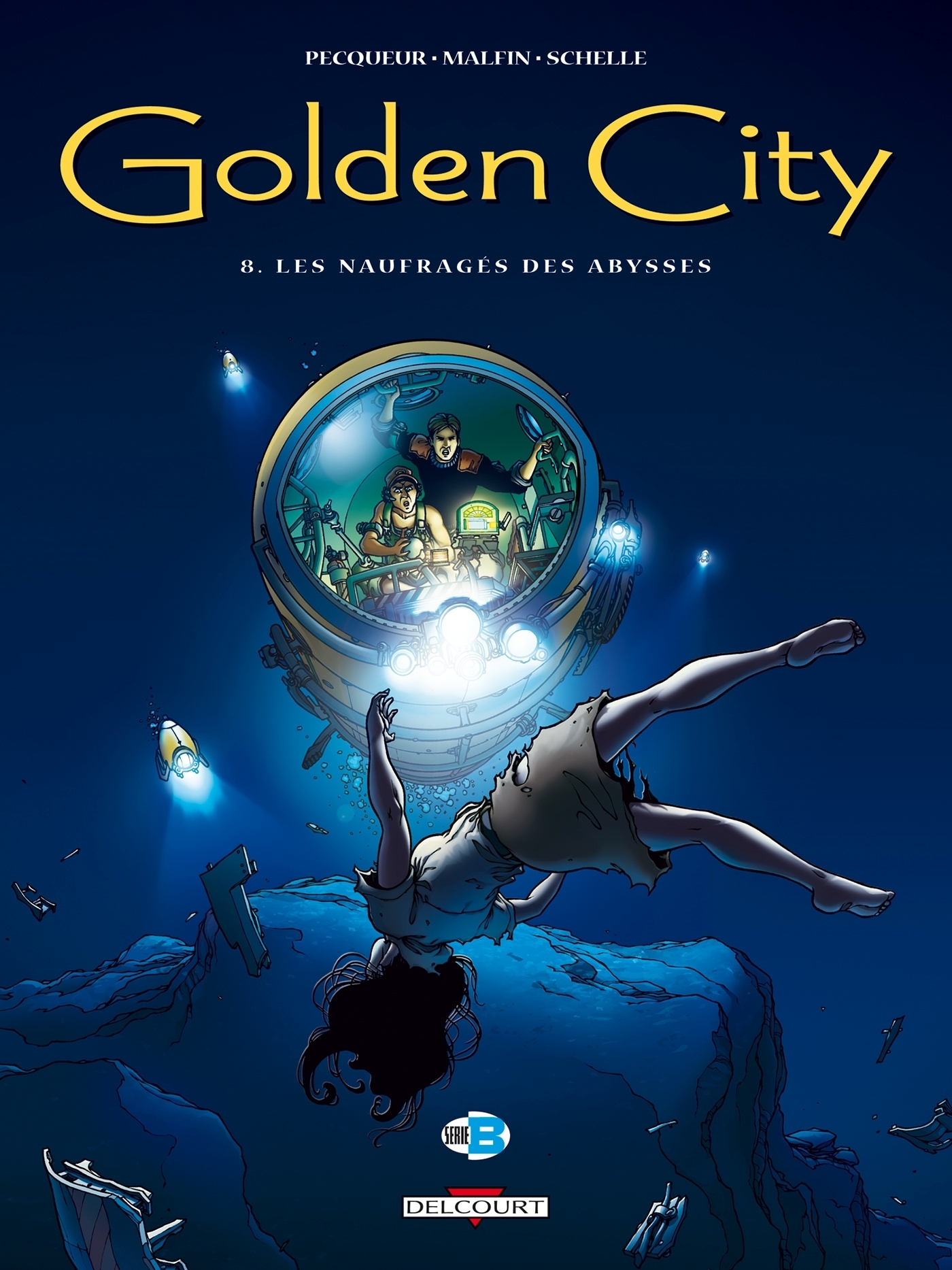 Golden City Tome 8 - Les Naufragés des abysses (BD)
