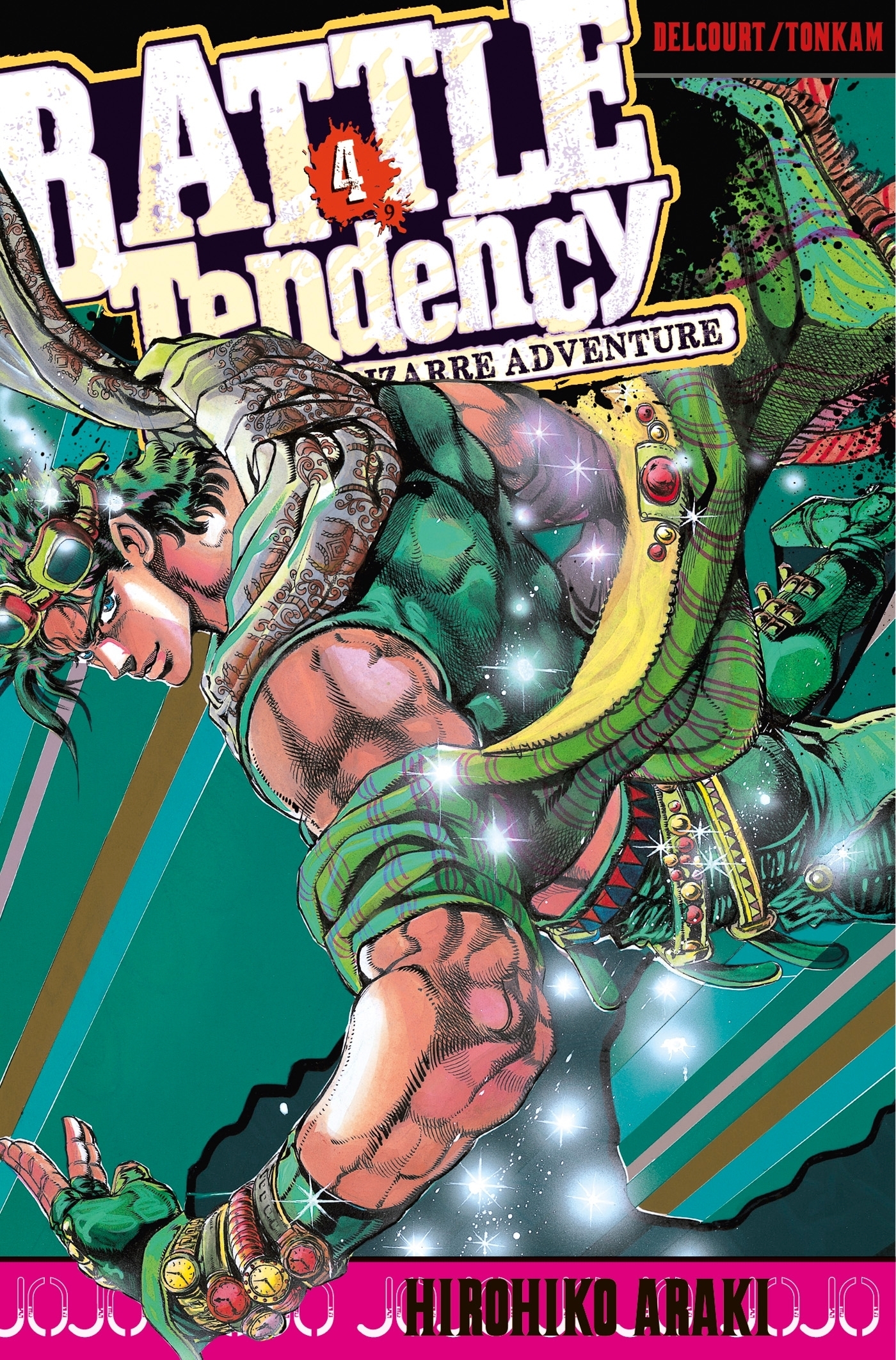 Jojo's - Battle Tendency Tome 4 (Manga)