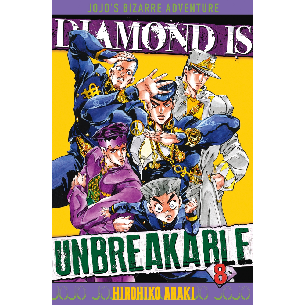 Jojo's - Diamond is Unbreakable Tome 8 (Manga)