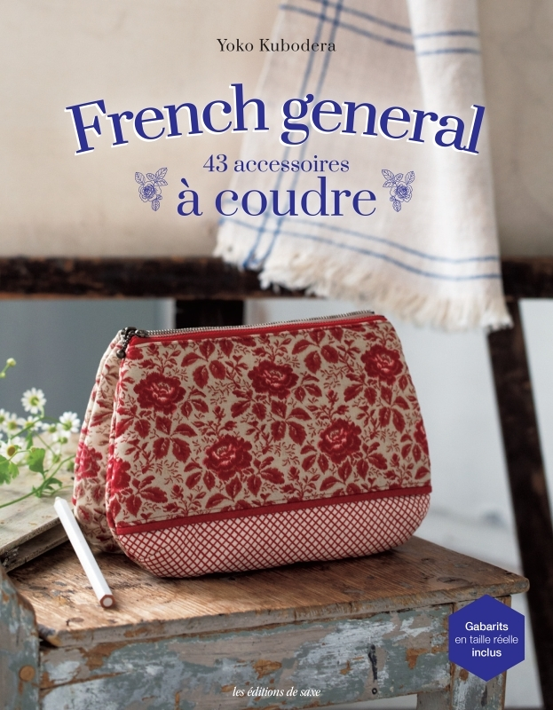 43 accessoires à coudre French general (Broché)