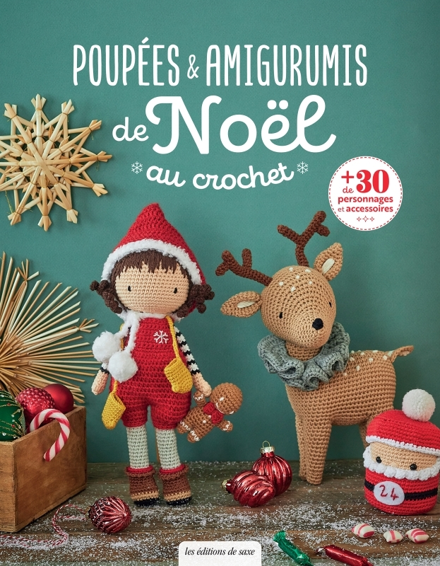 Poupées & amigurumis de Noël au crochet (Broché)