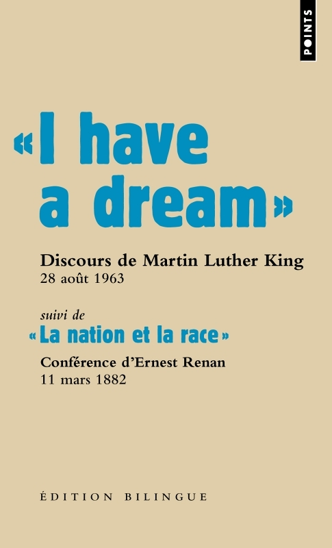 « I have a dream » - Discours du pasteur Martin Luther King, Washington D.C., 28 août 1963. (Broché)