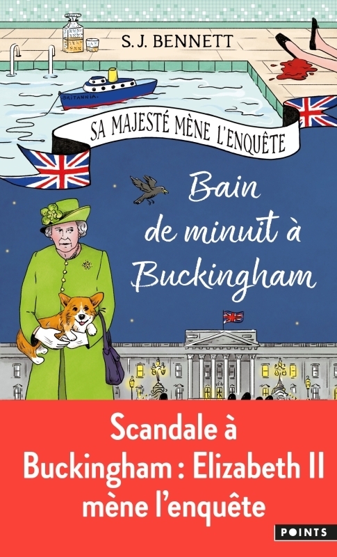Sa Majesté mène l'enquête, tome 2 - Bain de minuit à Buckingham (Poche)