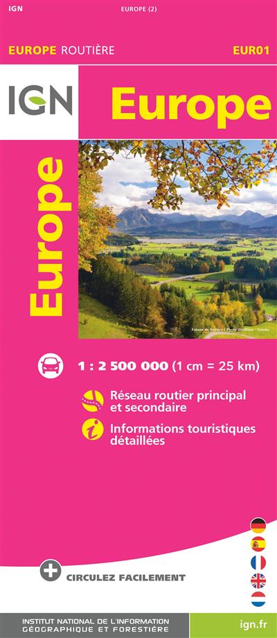 EUROPE ROUTIERE (Carte)