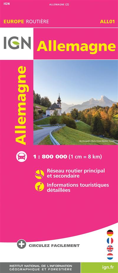ALLEMAGNE (Carte)