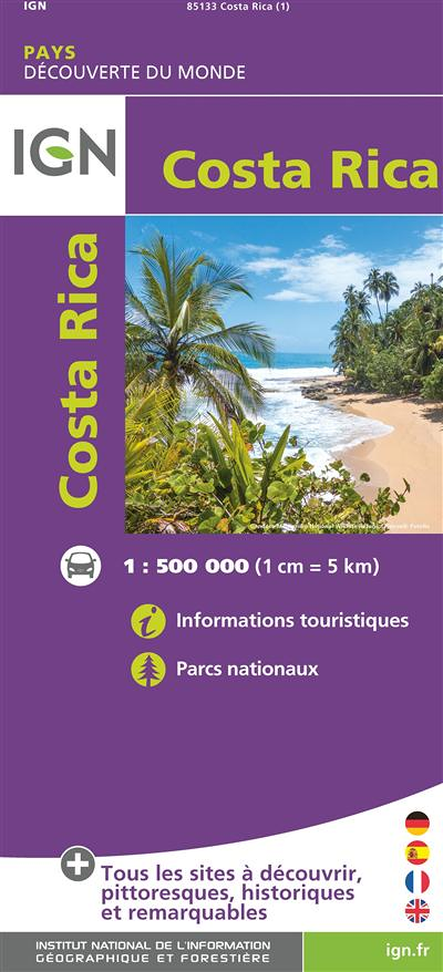 COSTA-RICA (Carte)