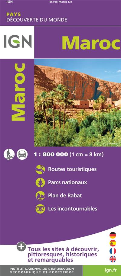MAROC RECTO (Carte)
