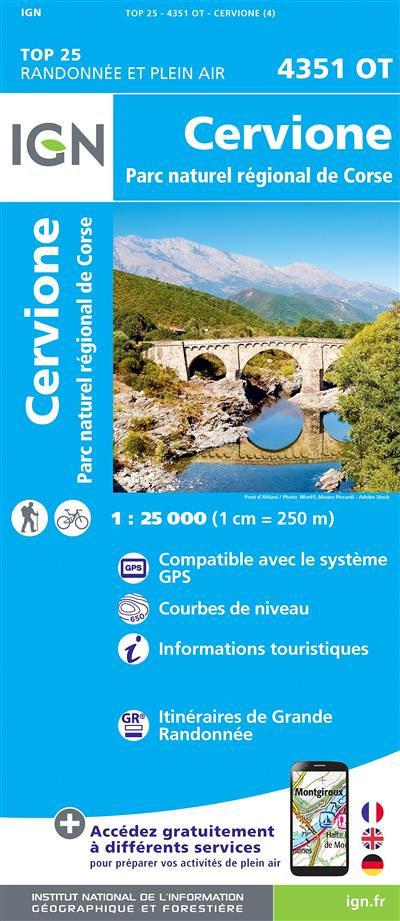 4351OT CERVIONE (Carte)