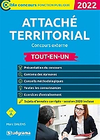Attaché territorial – Concours externe - 2022 (Broché)