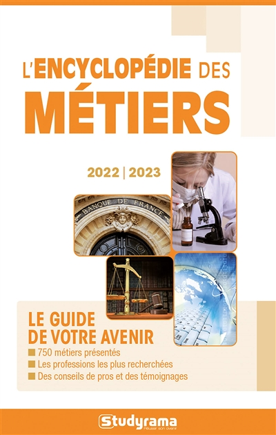 L'encyclopédie des métiers 2022-2023 - Le guide de votre avenir (Broché)
