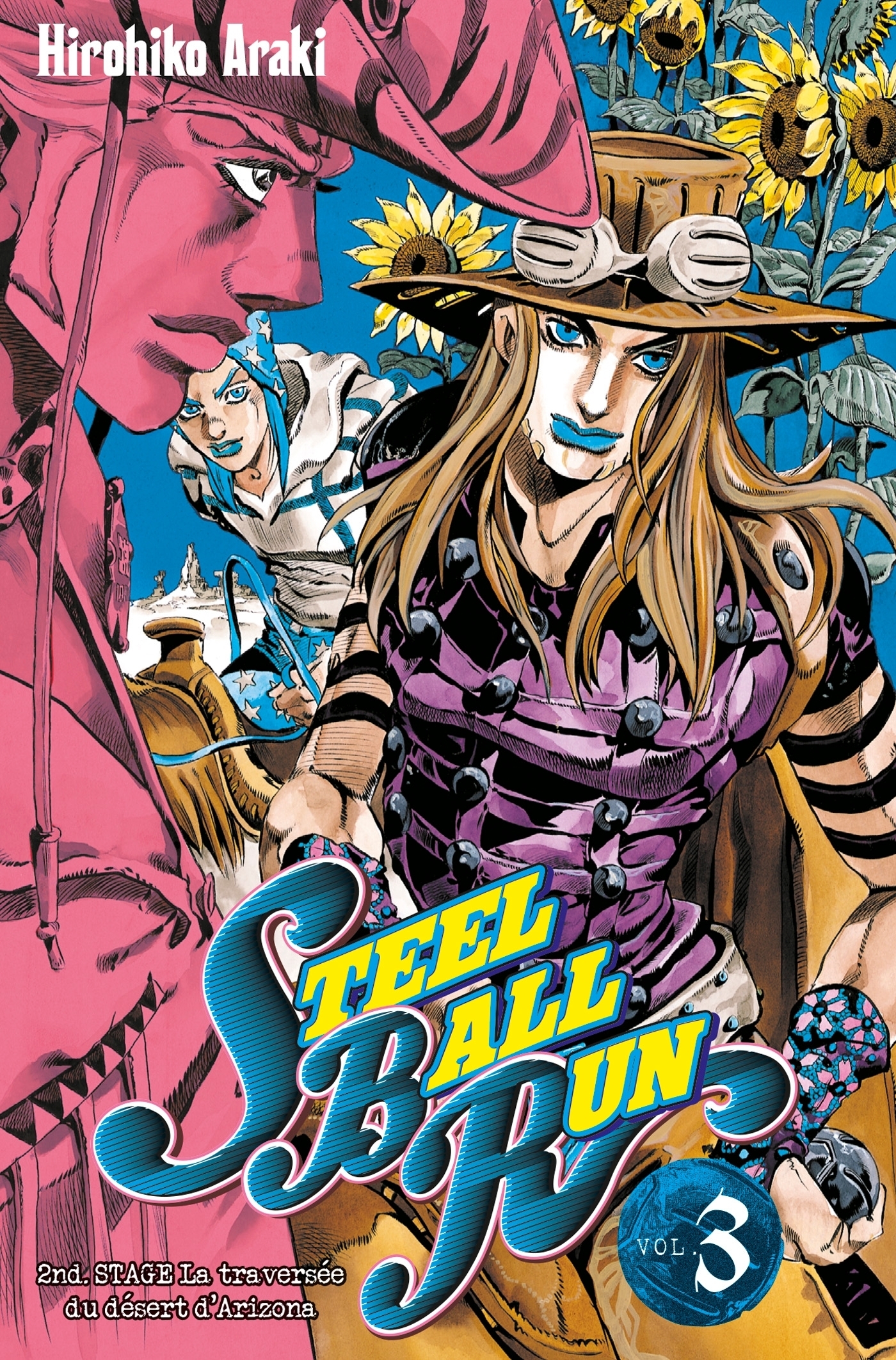 Jojo's - Steel Ball Run Tome 3 (Manga)