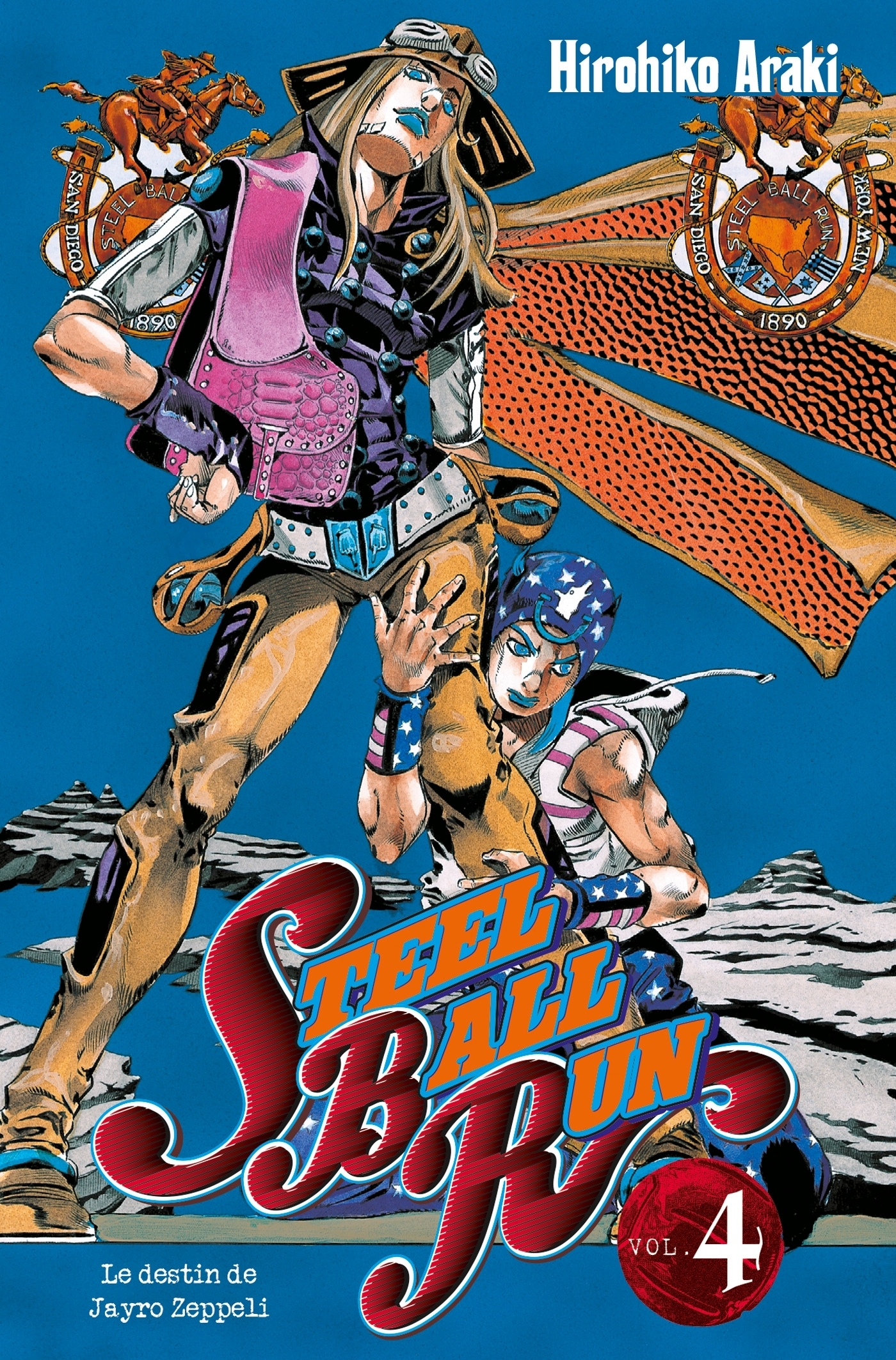 Jojo's - Steel Ball Run Tome 4 (Manga)
