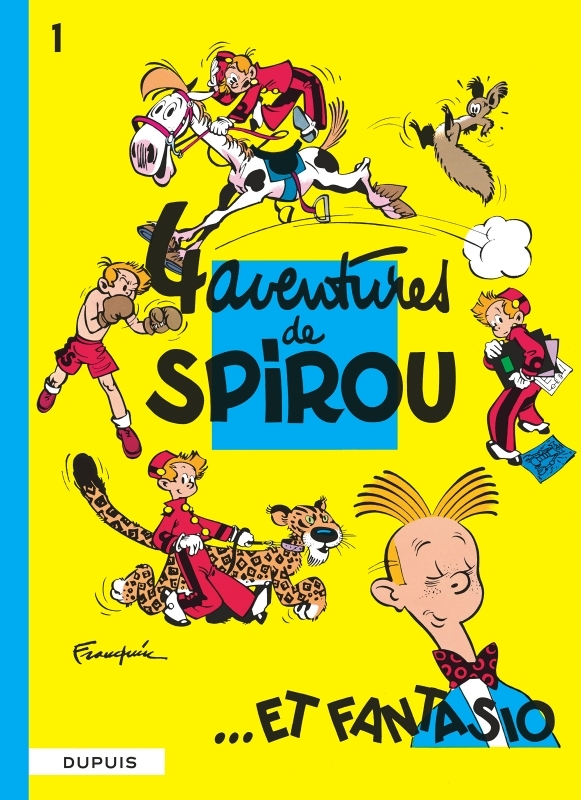 Spirou et Fantasio - Tome 1 - Quatre aventures de Spirou et Fantasio (BD)
