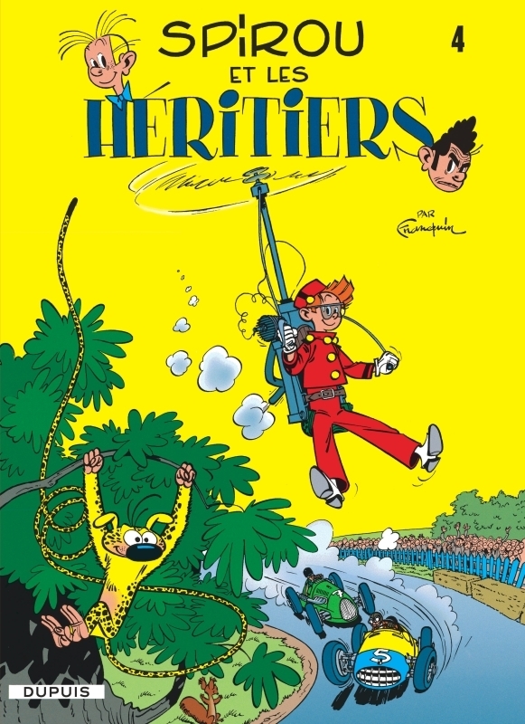 Spirou et Fantasio - Tome 4 - Spirou et les héritiers (BD)