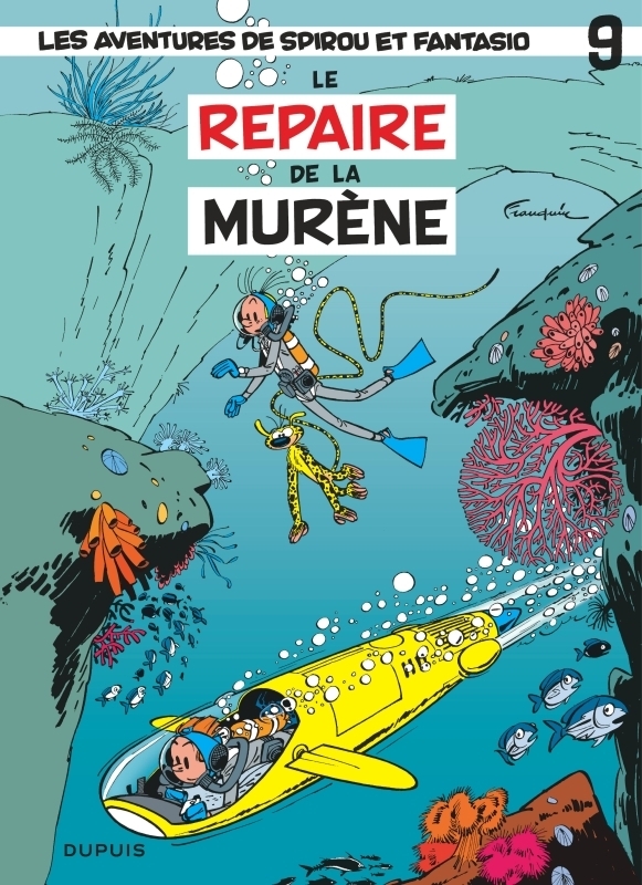 Spirou et Fantasio - Tome 9 - Le Repaire de la murène (BD)
