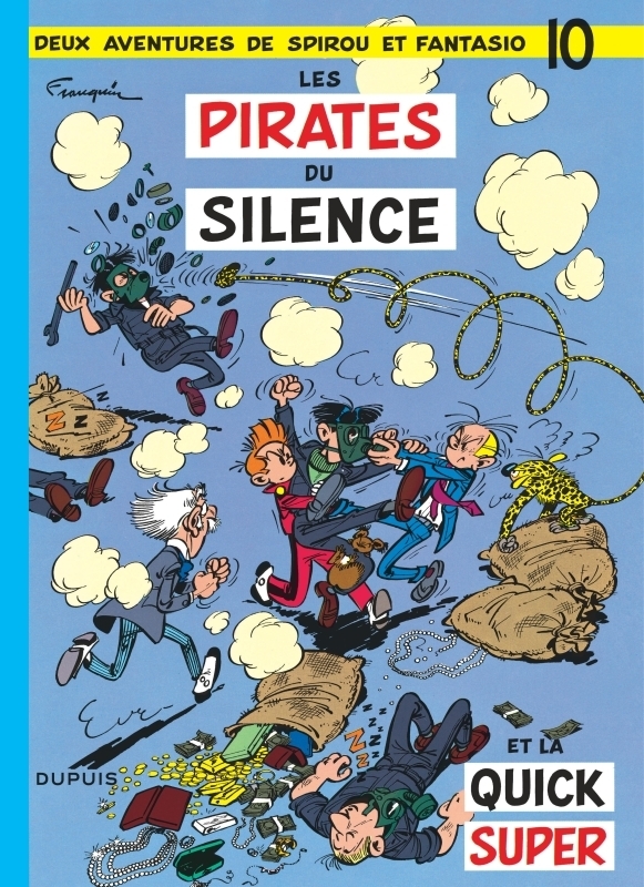 Spirou et Fantasio - Tome 10 - Les Pirates du silence (BD)