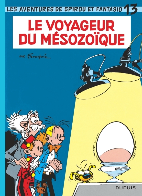 Spirou et Fantasio - Tome 13 - Le Voyageur du Mésozoïque (BD)