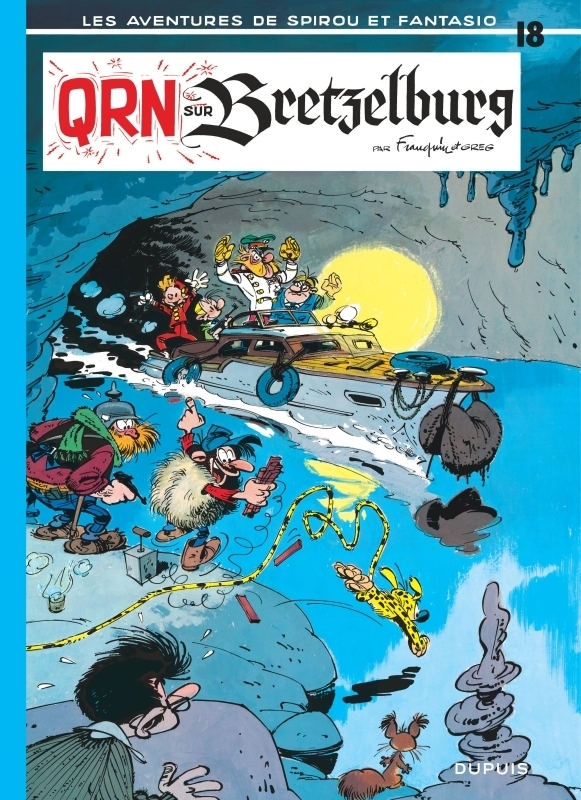 Spirou et Fantasio - Tome 18 - QRN sur Bretzelburg (BD)
