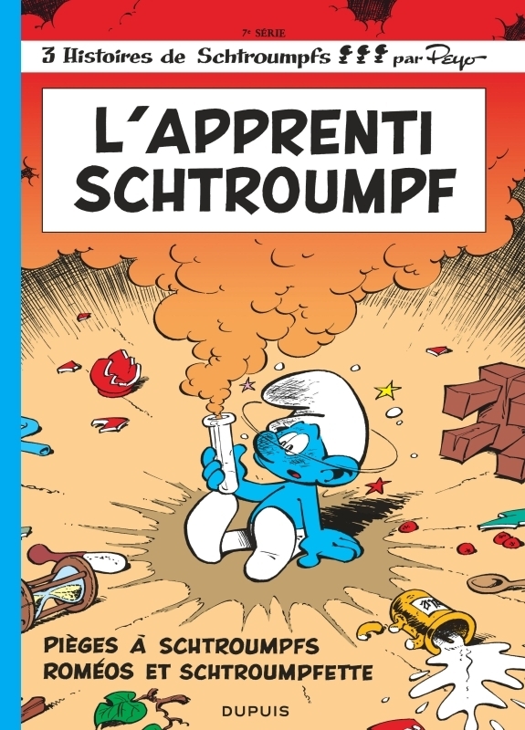 Les Schtroumpfs - Tome 7 - L'Apprenti Schtroumpf (BD)