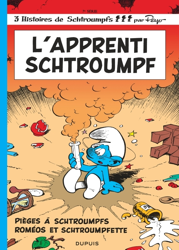 Les Schtroumpfs - Tome 7 - L'Apprenti Schtroumpf (BD)