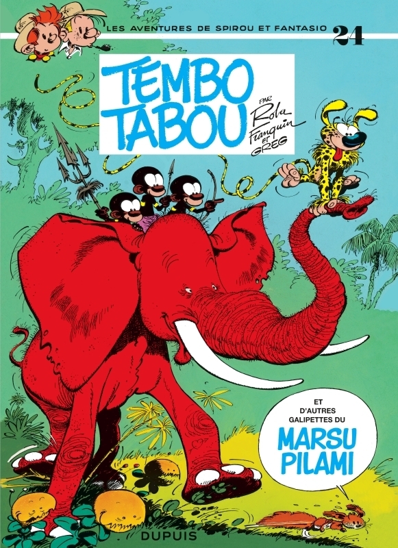 Spirou et Fantasio - Tome 24 - Tembo Tabou (BD)