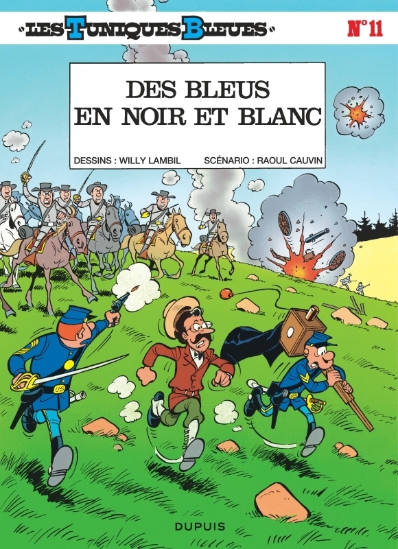 Les Tuniques Bleues - Tome 11 - Des Bleus en noir et blanc (BD)