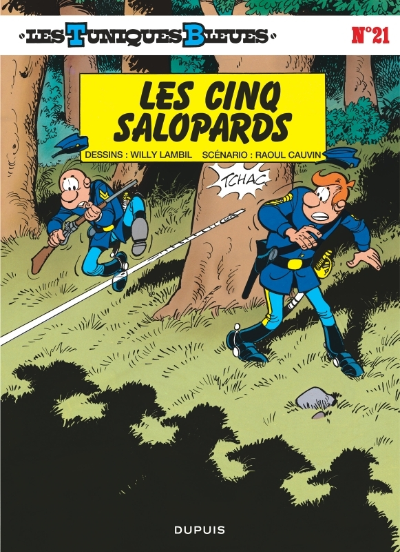 Les Tuniques Bleues - Tome 21 - Les Cinq salopards (BD)