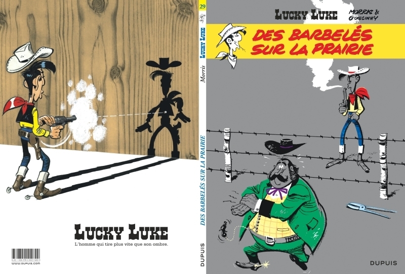 Lucky Luke - Tome 29 - Des barbelés sur la prairie (BD)
