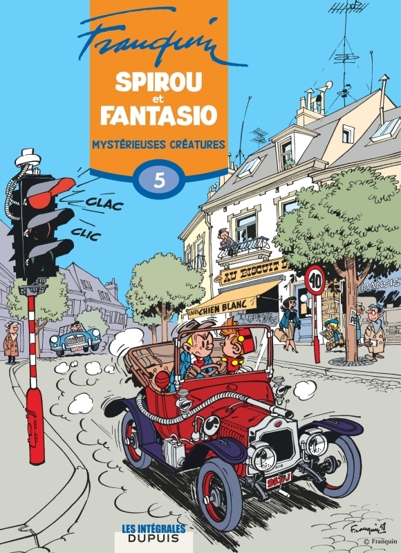 Spirou et Fantasio - L'intégrale - Tome 5 - Mystérieuses créatures (BD)