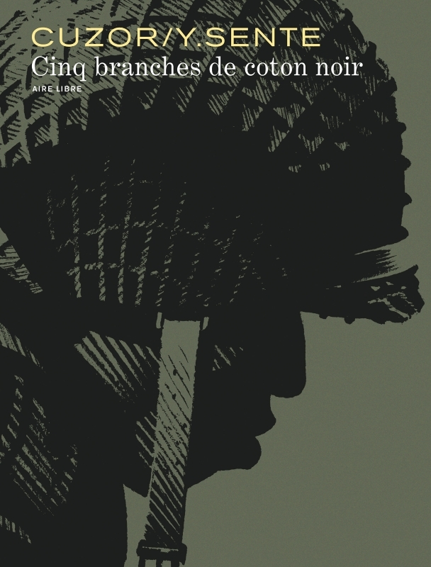 Cinq branches de coton noir (BD)