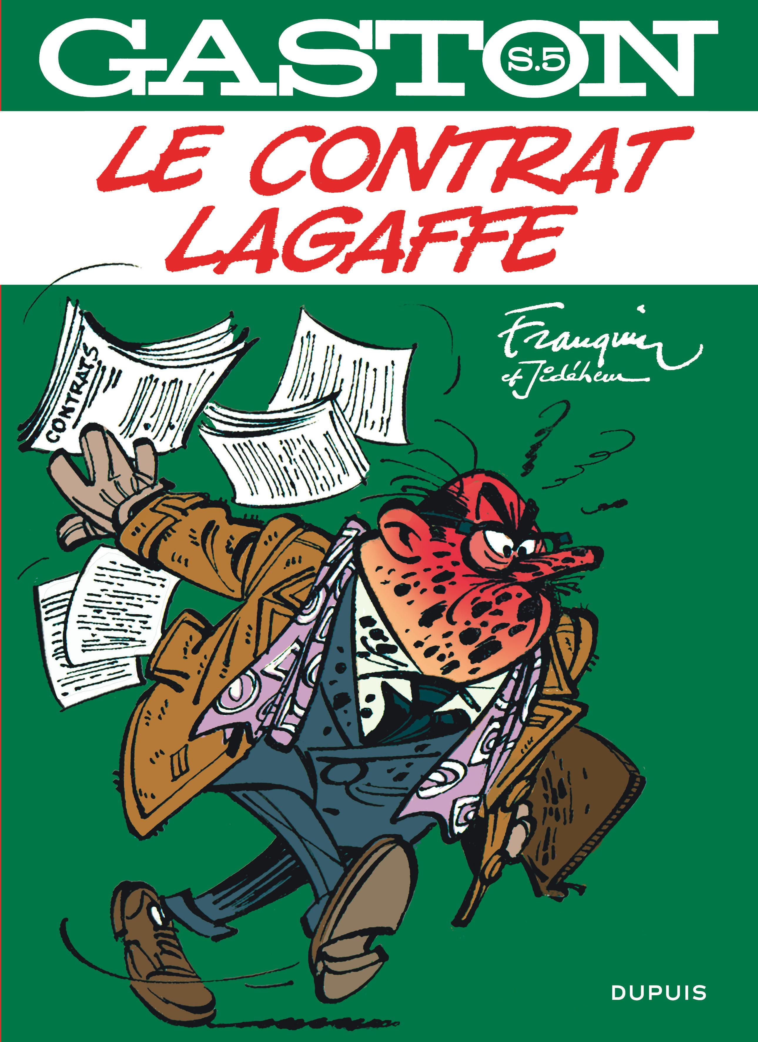 Gaston hors-série - Tome 5 - Le contrat Lagaffe (BD)
