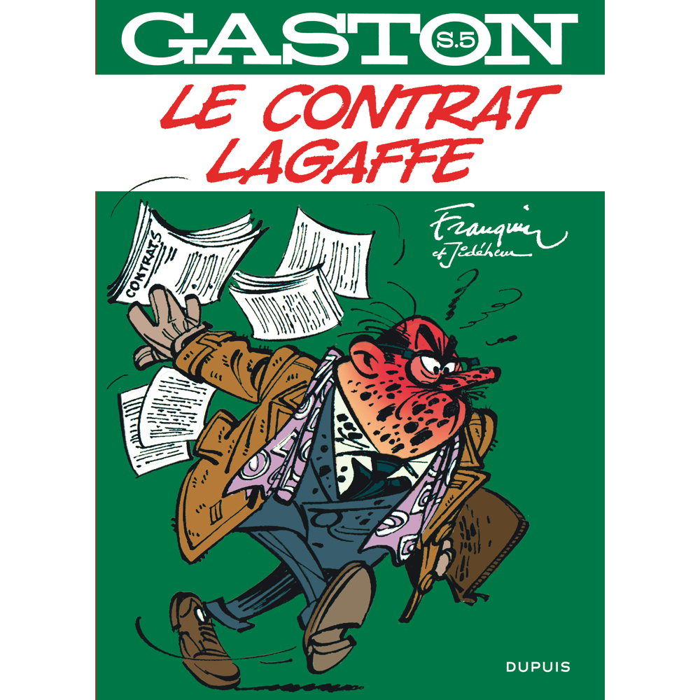 Gaston hors-série - Tome 5 - Le contrat Lagaffe (BD)