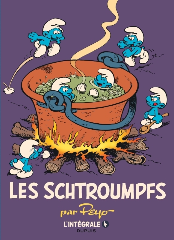 Les Schtroumpfs - L'intégrale - Tome 4 - 1975-1988 (BD)