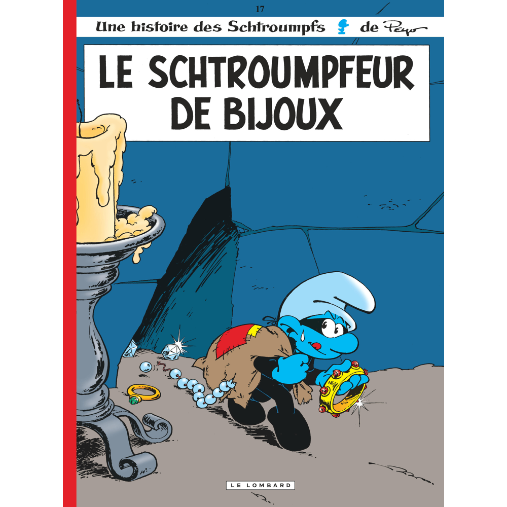 Les Schtroumpfs Lombard - Tome 17 - Le Schtroumpfeur de bijoux (BD)