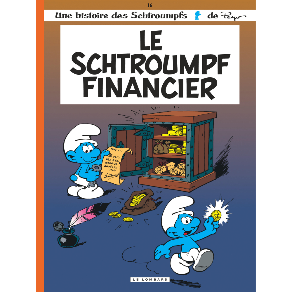 Les Schtroumpfs Lombard - Tome 16 - Le Schtroumpf financier (BD)