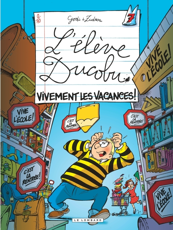 Ducobu - Tome 7 - Vivement les vacances ! (BD)