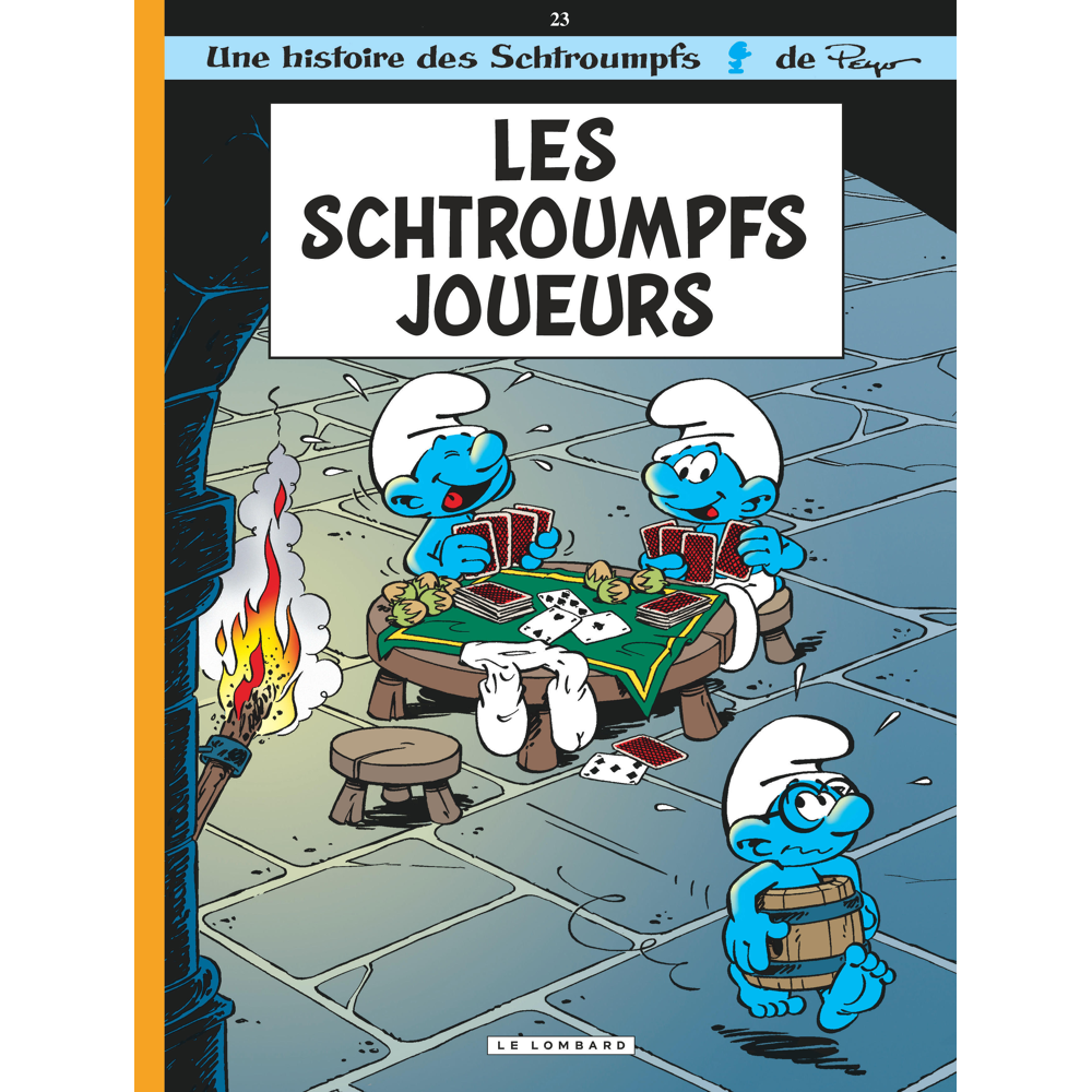 Les Schtroumpfs Lombard - Tome 23 - Les Schtroumpfs joueurs (BD)