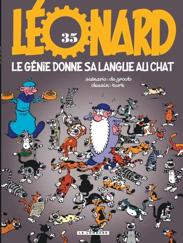 Léonard - Tome 35 - Le Génie donne sa langue au chat (BD)