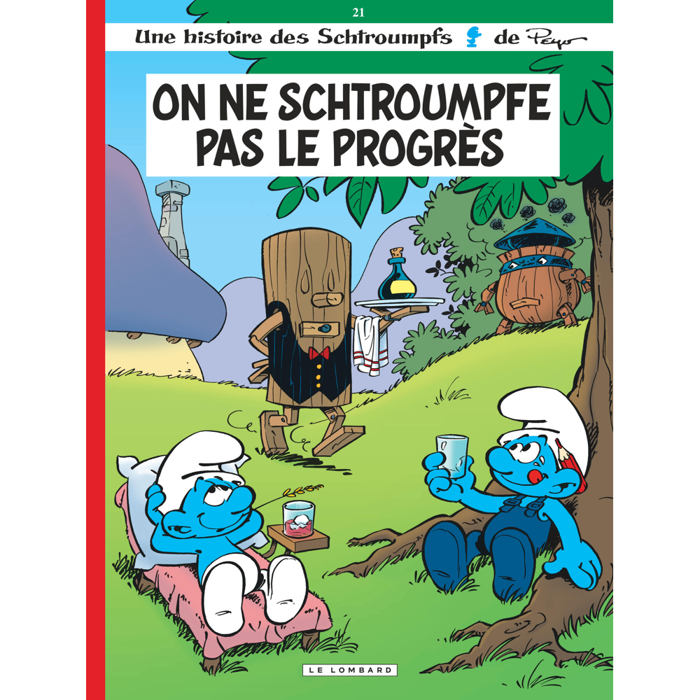 Les Schtroumpfs Lombard - Tome 21 - On ne schtroumpfe pas le progrès (BD)
